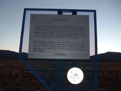 Taylor Marker image. Click for full size.