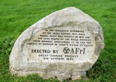 AFrI Great Famine Project Memorial. Click for full size. AFrI Great Famine Project Memorial image. Click for full size.