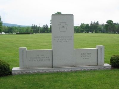 Back of Memorial image. Click for full size.