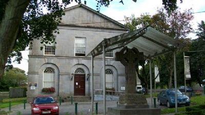 Kells Courthouse, Markers, and Market Cross. Click for full size. Kells Courthouse, Markers, and Market Cross image. Click for full size.