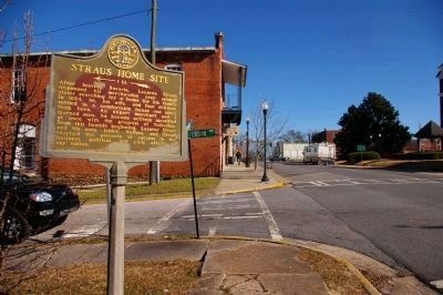 Straus Home Site Marker image. Click for full size.