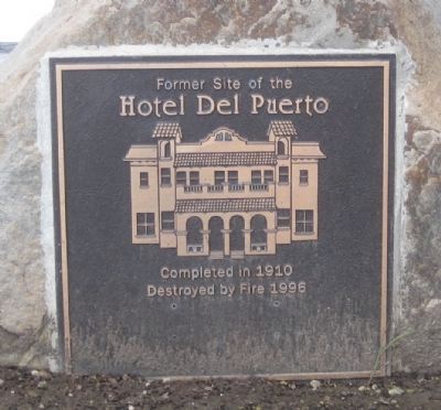 Hotel Del Puerto Marker. Click for full size. Hotel Del Puerto Marker image. Click for full size.