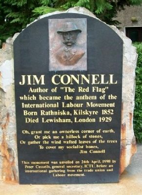 Jim Connell Monument image. Click for full size.