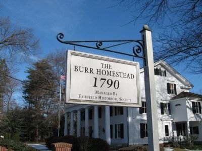 Burr Homestead Sign. Click for full size. Burr Homestead Sign image. Click for full size.