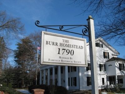 Burr Homestead Sign image. Click for full size.