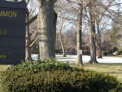 Site of Trinity Church Marker. Click for full size. Site of Trinity Church Marker image. Click for full size.