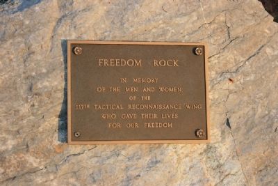 Freedom Rock. Click for full size. Freedom Rock image. Click for full size.