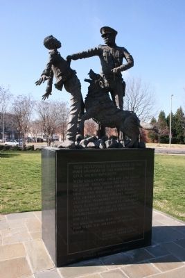 Foot Soldier Tribute Marker. Click for full size. Foot Soldier Tribute Marker image. Click for full size.