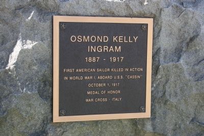 Side A: Osmond Kelly Ingram 1887-1917 image. Click for full size.