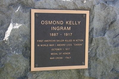 Side A: Osmond Kelly Ingram 1887-1917. Click for full size. Side A: Osmond Kelly Ingram 1887-1917 image. Click for full size.