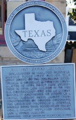 1910 Post Office Building Marker image. Click for full size.