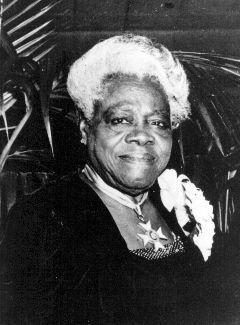 Mary McLeod Bethune, later years image. Click for full size.