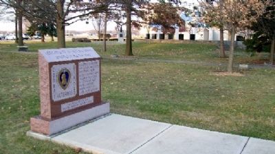 Purple Heart Memorial. Click for full size. Purple Heart Memorial image. Click for full size.