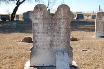 Harriet Ruthie Howard Headstone image. Click for full size.