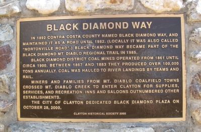 Black Diamond Way Marker image. Click for full size.