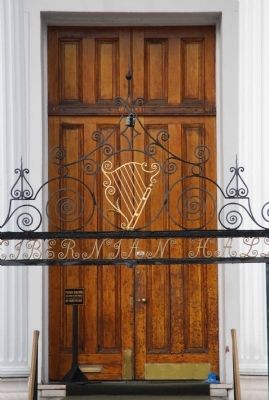 Gate at entrance. Click for full size. Gate at entrance image. Click for full size.
