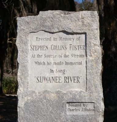 Stephen Collins Foster Marker image. Click for full size.