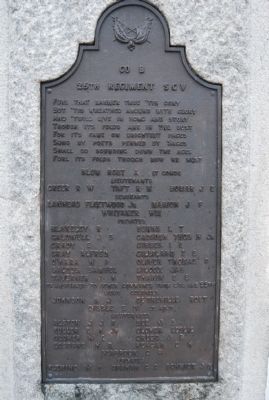 Washington Light Infantry Monument Marker. Click for full size. Washington Light Infantry Monument Marker image. Click for full size.