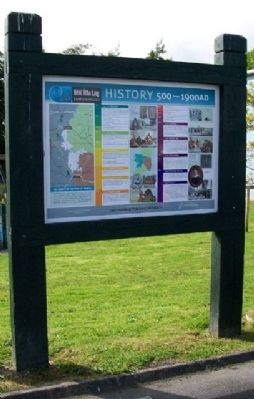 Lanesborough / Béal Átha Liag History 500 - 1900 AD Marker. Click for full size. Lanesborough / Béal Átha Liag History 500 - 1900 AD Marker image. Click for full size.