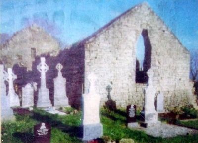 Rathcline Church Photo on Marker. Click for full size. Rathcline Church Photo on Marker image. Click for full size.