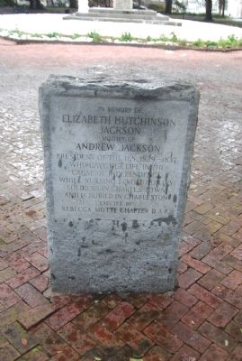 Elizabeth Hutchinson Jackson Marker image. Click for full size.