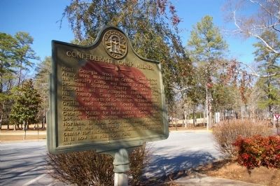 Confederate Camp Milner Marker. Click for full size. Confederate Camp Milner Marker image. Click for full size.