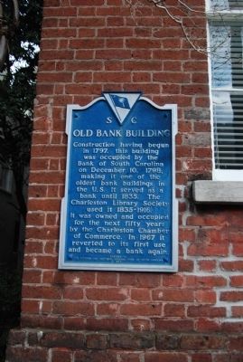 Old Bank Building Marker. Click for full size. Old Bank Building Marker image. Click for full size.