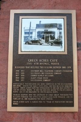 Green Acres Caf Marker image. Click for full size.