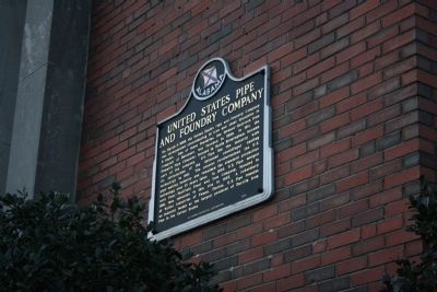 United States Pipe and Foundry Company Marker image. Click for full size.