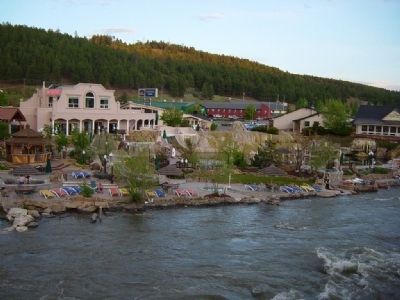 San Juan River and The Springs Resort and Spa. image. Click for full size.