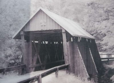 Historic Photograph of Campbell's Covered Bridge image. Click for full size.