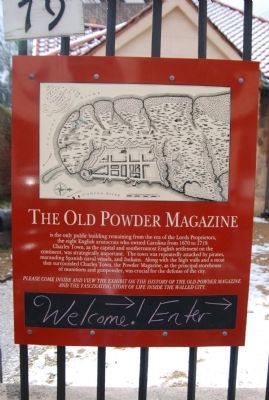 The Powder Magazine Marker image. Click for full size.