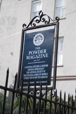 The Powder Magazine. Click for full size. The Powder Magazine image. Click for full size.