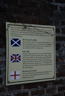 Powder Magazine sign. Click for full size. Powder Magazine sign image. Click for full size.