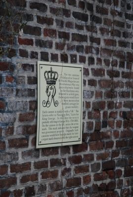 Powder Magazine sign. Click for full size. Powder Magazine sign image. Click for full size.