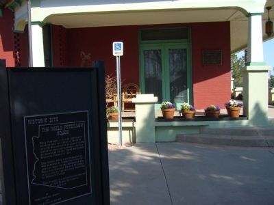 The Niels Petersen House Marker image. Click for full size.