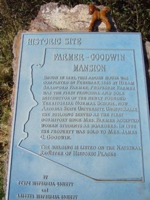 Farmer-Goodwin Mansion Marker. Click for full size. Farmer-Goodwin Mansion Marker image. Click for full size.