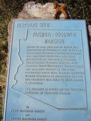 Farmer-Goodwin Mansion Marker image. Click for full size.