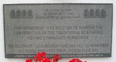 Murrisk Fisherman's Monument Marker image. Click for full size.
