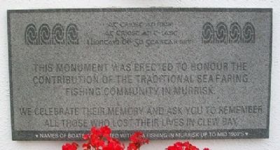 Murrisk Fisherman's Monument Marker image. Click for full size.