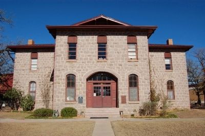 Marble Falls School Building. Click for full size. Marble Falls School Building image. Click for full size.