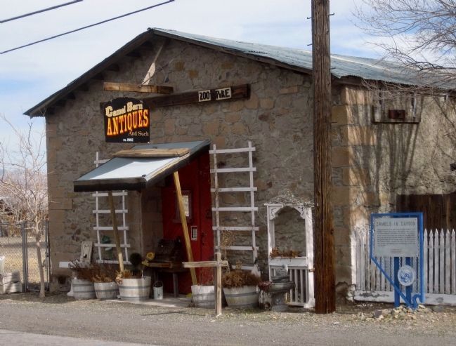 The Leslie Hay Barn (1861), now Camel Barn Antiques image. Click for full size.