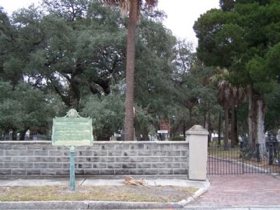 Oaklawn Cemetery Marker seen along North Morgan Street, Tampa image. Click for full size.