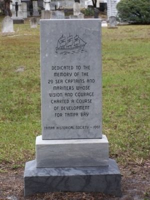 Oaklawn Cemetery , 29 Sea Captains and Mariners Memorial image. Click for full size.