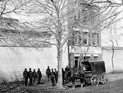 "The former office of Price Birch & Company, Dealers in Slaves on Duke Street in Alexandria, VA " image. Click for full size.