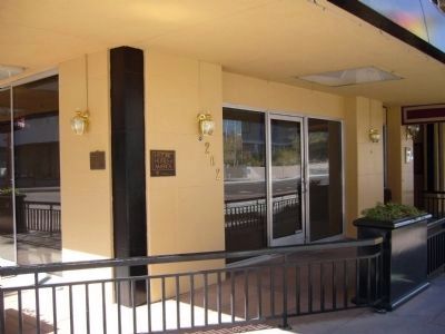 San Carlos Hotel Marker. Click for full size. San Carlos Hotel Marker image. Click for full size.