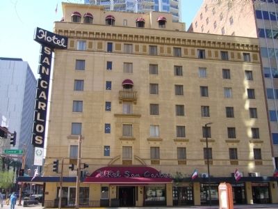 San Carlos Hotel. Click for full size. San Carlos Hotel image. Click for full size.