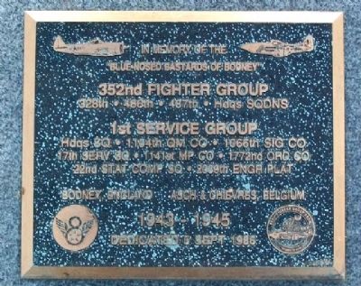 352nd Fighter Group Memorial image. Click for full size.