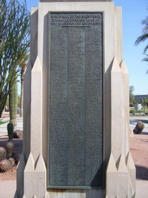 Rear of Lt. Frank Luke, Jr. Monument image. Click for full size.