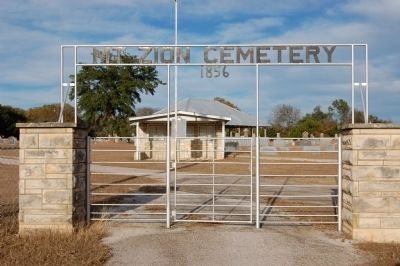 Mount Zion Cemetery image. Click for full size.